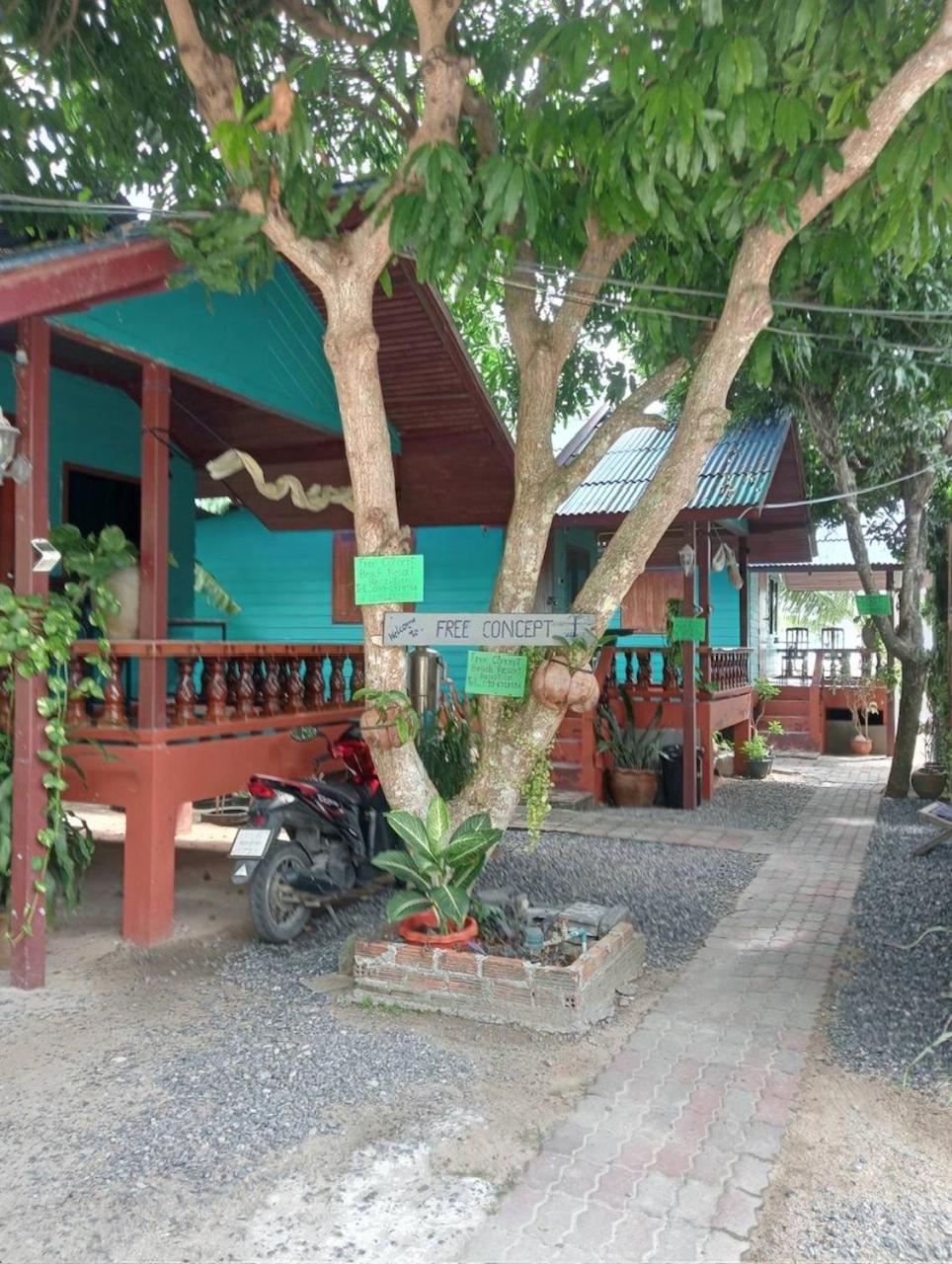 Free Concept Beach Resort Srithanu Exterior foto